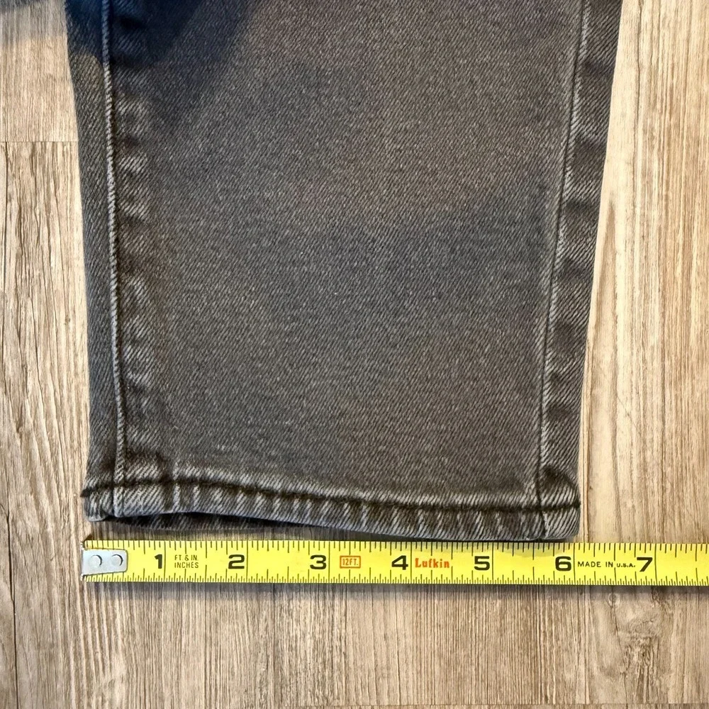 Abercrombie & Fitch Mens 30x30 Athletic Slim Faded Black Jeans